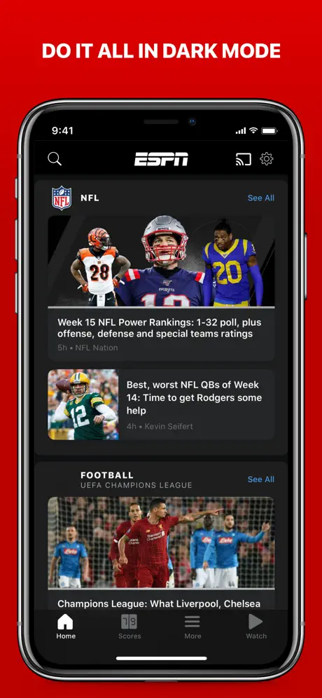 ESPN: Live Sports & Scores