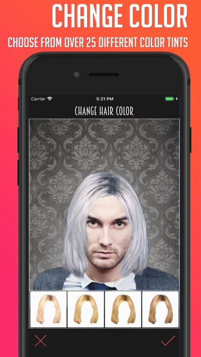 Men's Hairstyles Screenshot