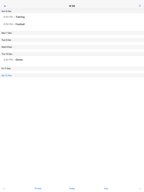 Screenshot #6 pour Week View Calendar