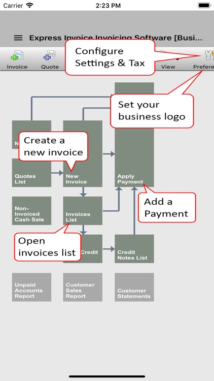Express Invoice Professionnel