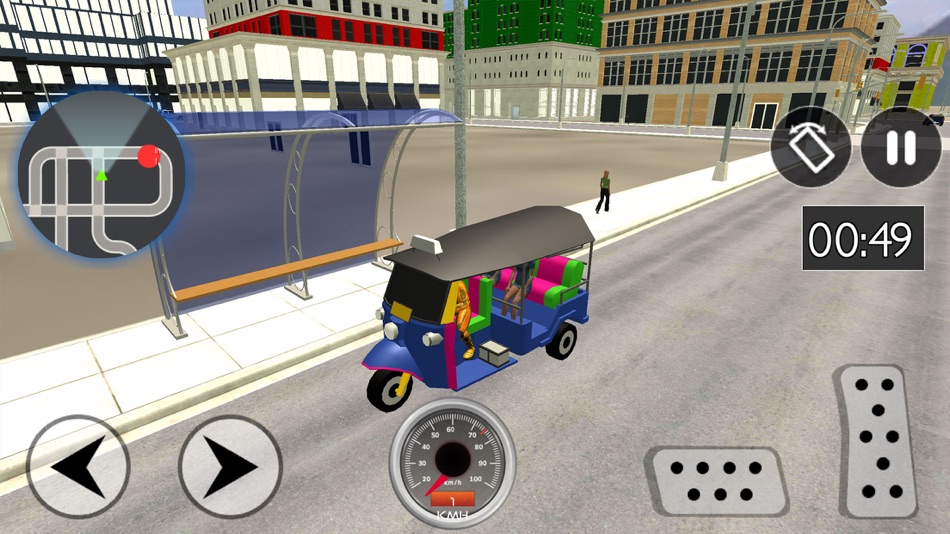 #6. Tuk Tuk Rickshaw Driving (iOS) 由: Rubab Zaidi