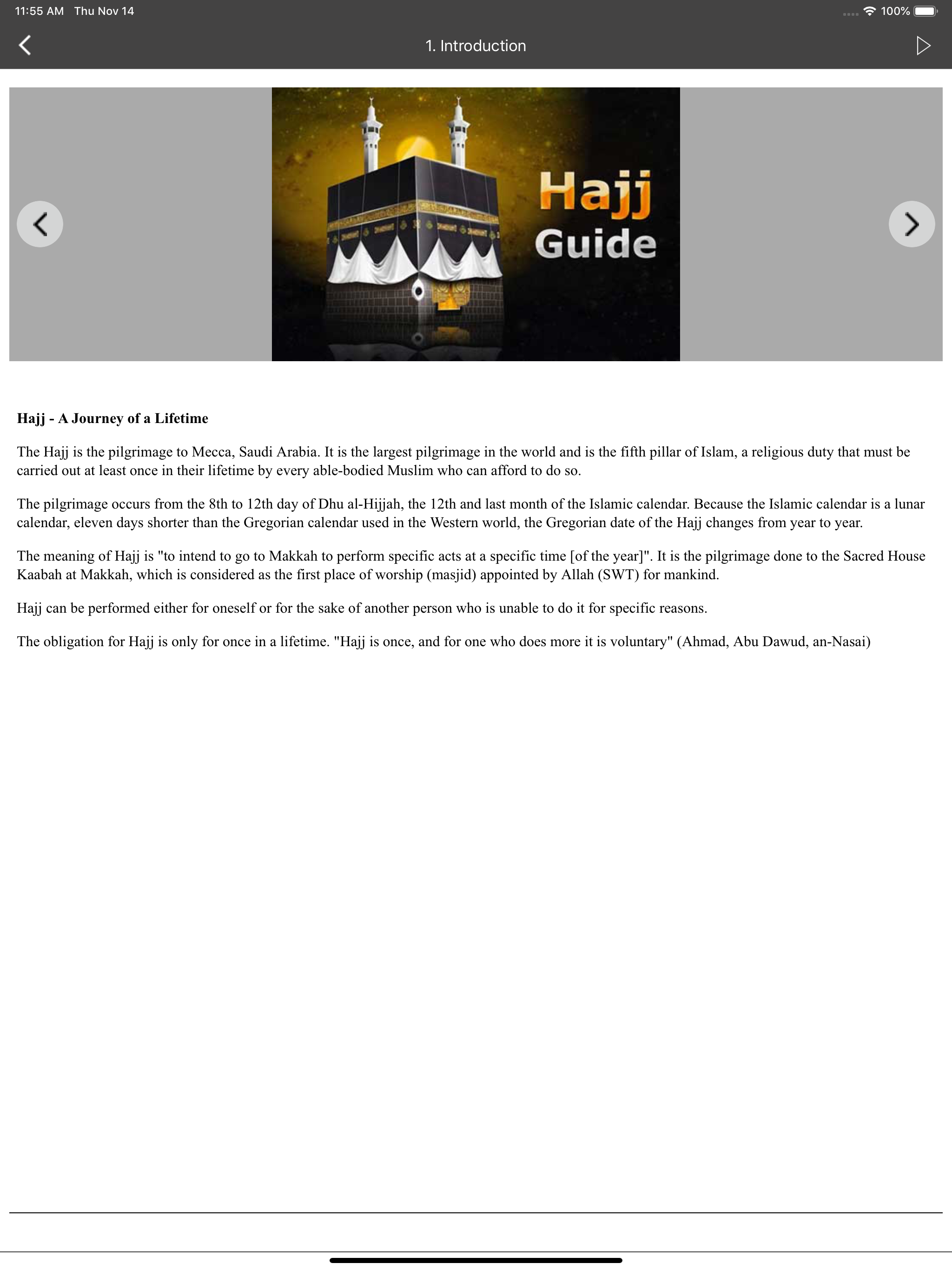 Hajj Guide for Muslims (Islam)