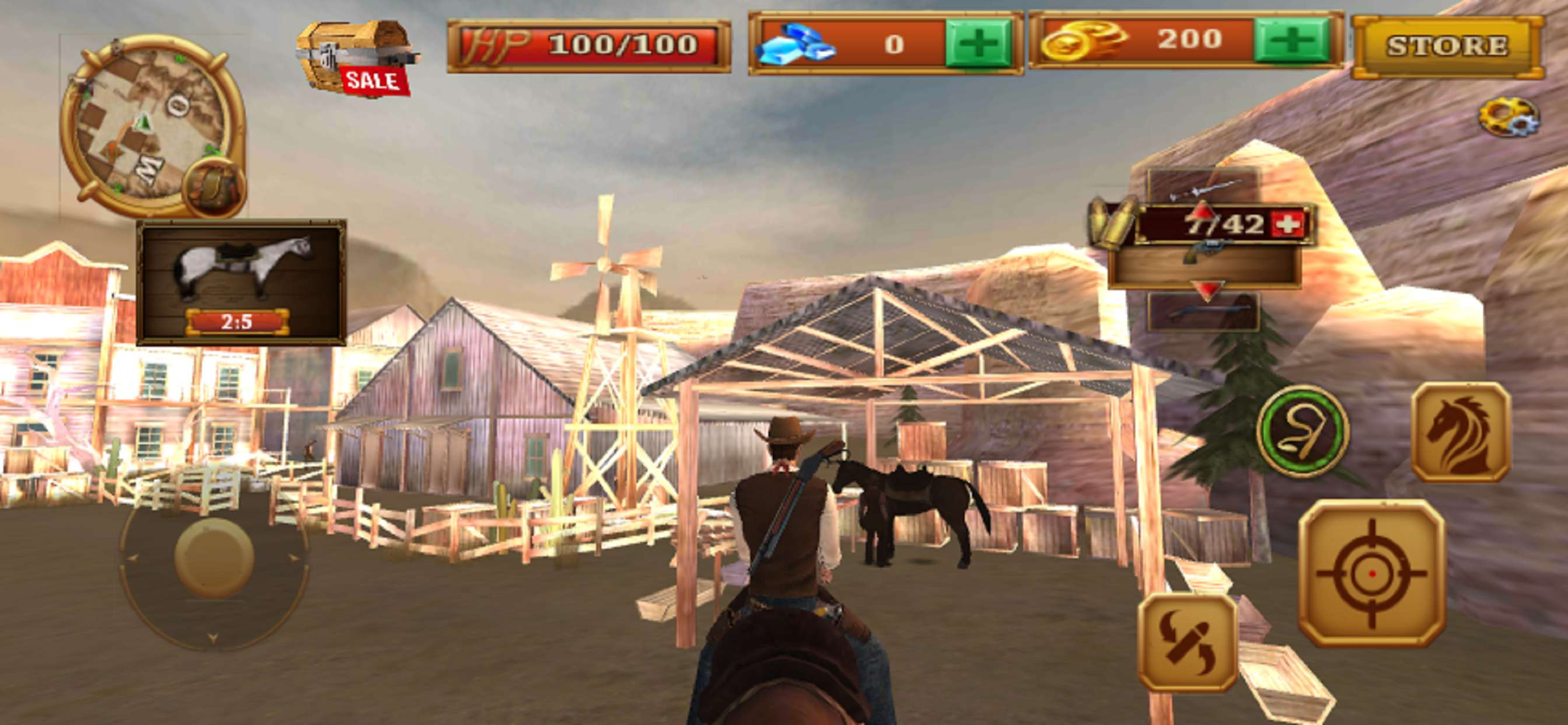 Western Dead: Cowboy World screenshot 3