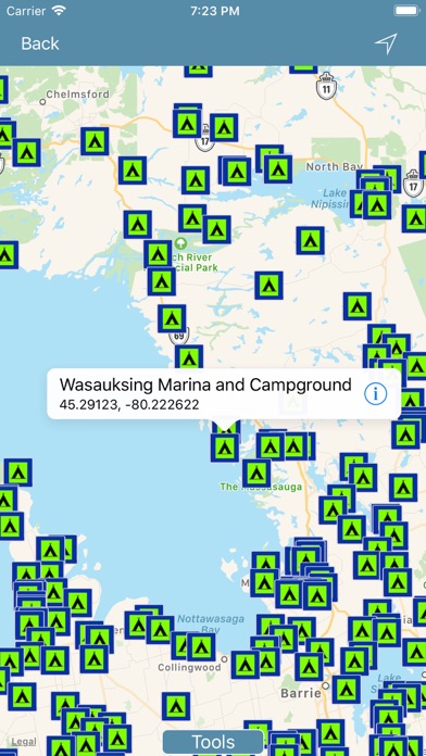 Screenshot #2 pour Ontario, Canada Camps & RV's