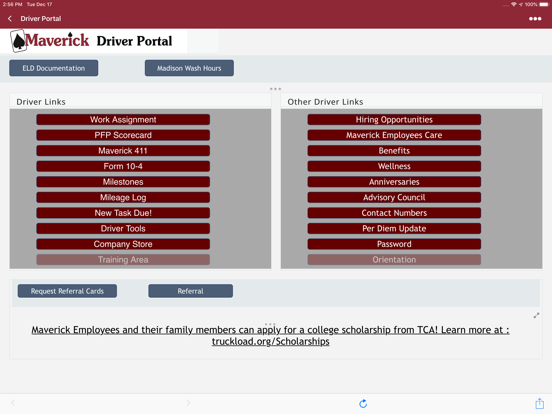 Drive Maverick iPad screenshot 2 - Business app
