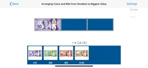 Arranging Coins and Bills CAD screenshot #7 for iPhone