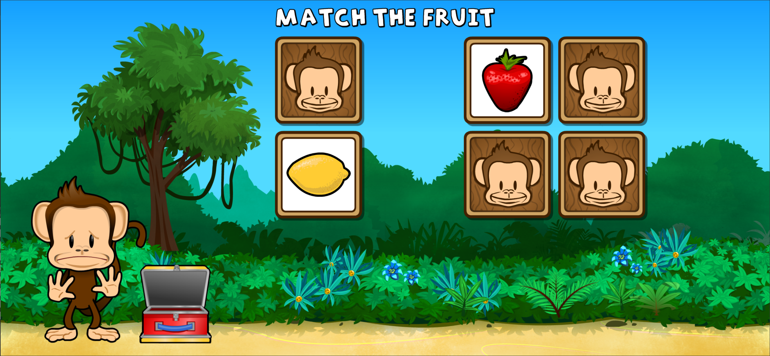Monkey Preschool Lunchbox