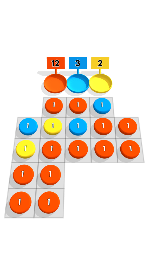 #8. Colors Stack 3D (iOS) 由: Rocketship Studios LLP