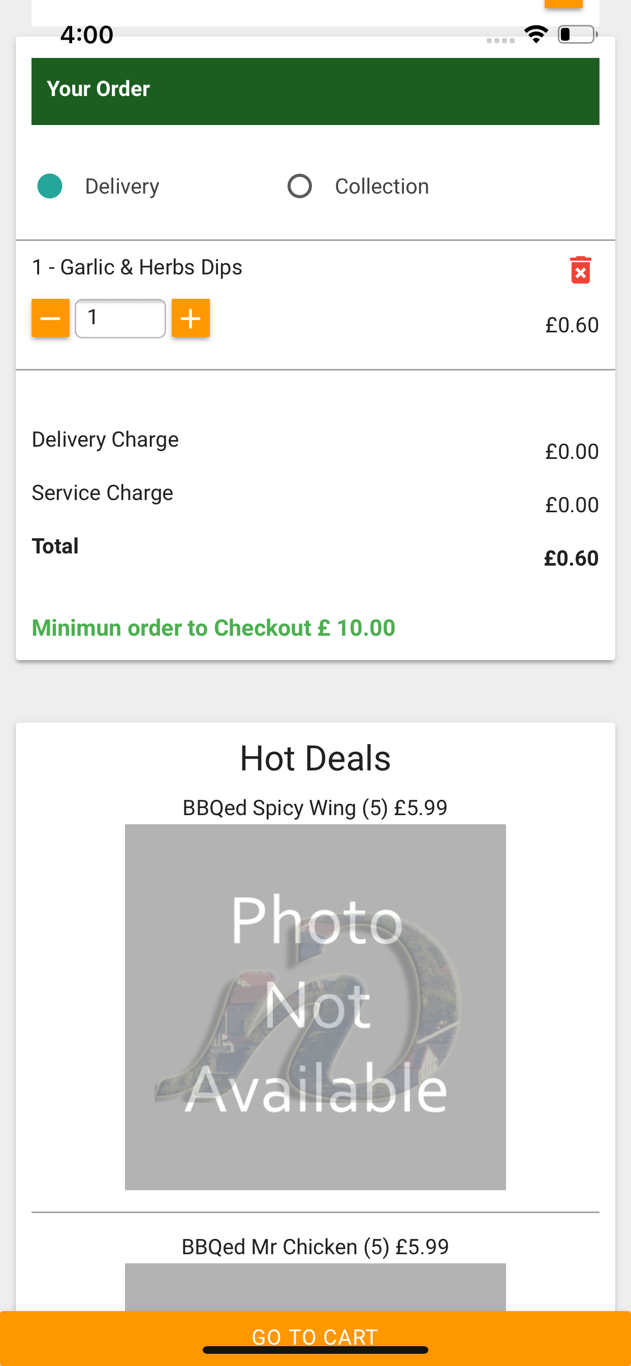 Flamers Pizza screenshot 10