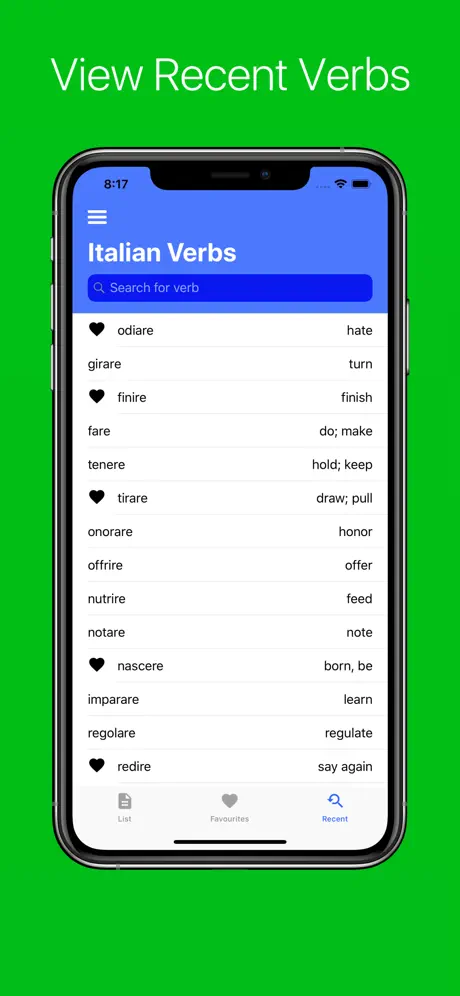 Italian Verb Conjugator Pro