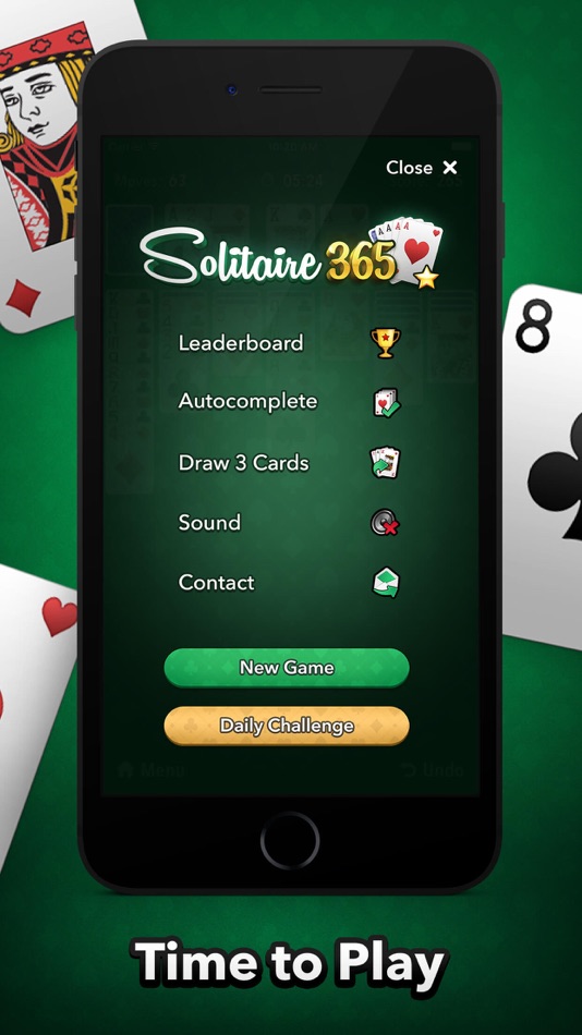 #5. Solitaire ۬ (iOS) Podle: Impala Studios