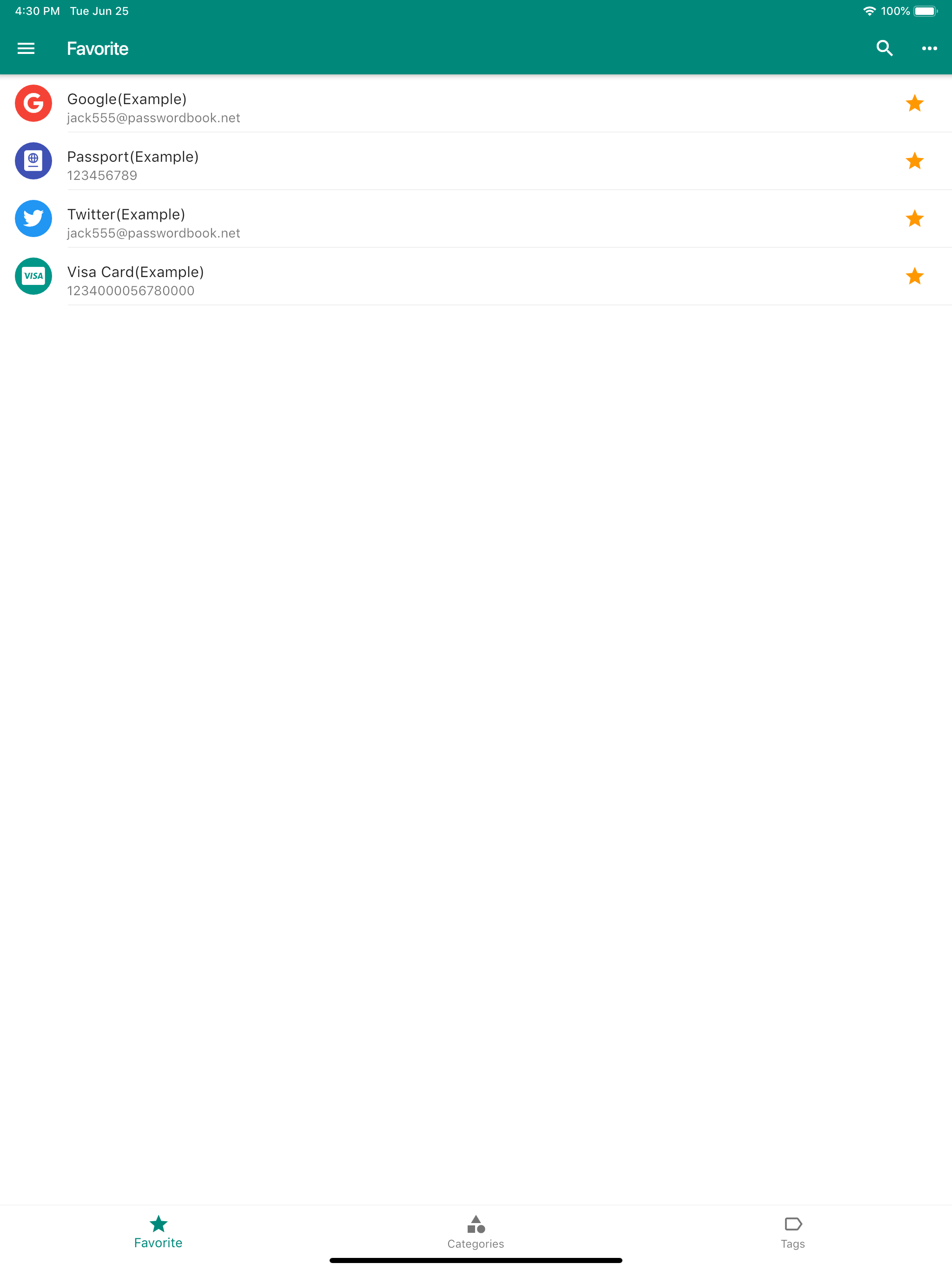 Password Book-Password Manager screenshot 6