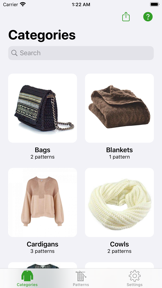 Knitting Patterns Lite screenshot