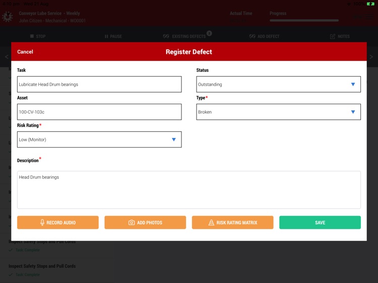 RouteMaintenance Service screenshot-3