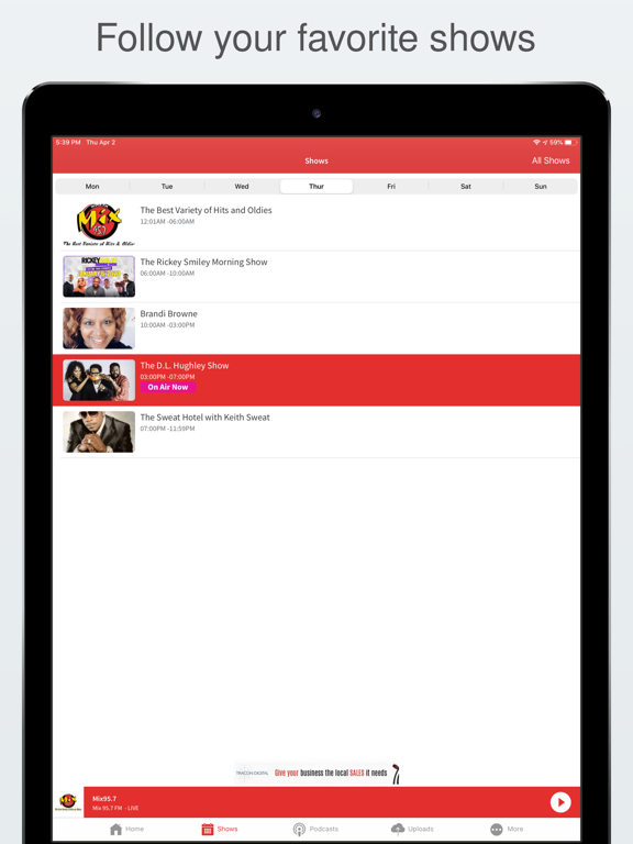 Screenshot #6 pour Mix95.7