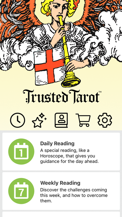 How to cancel & delete Trusted Tarot from iphone & ipad 1