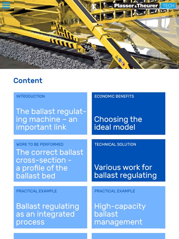 Screenshot #5 pour Plasser & Theurer Technology