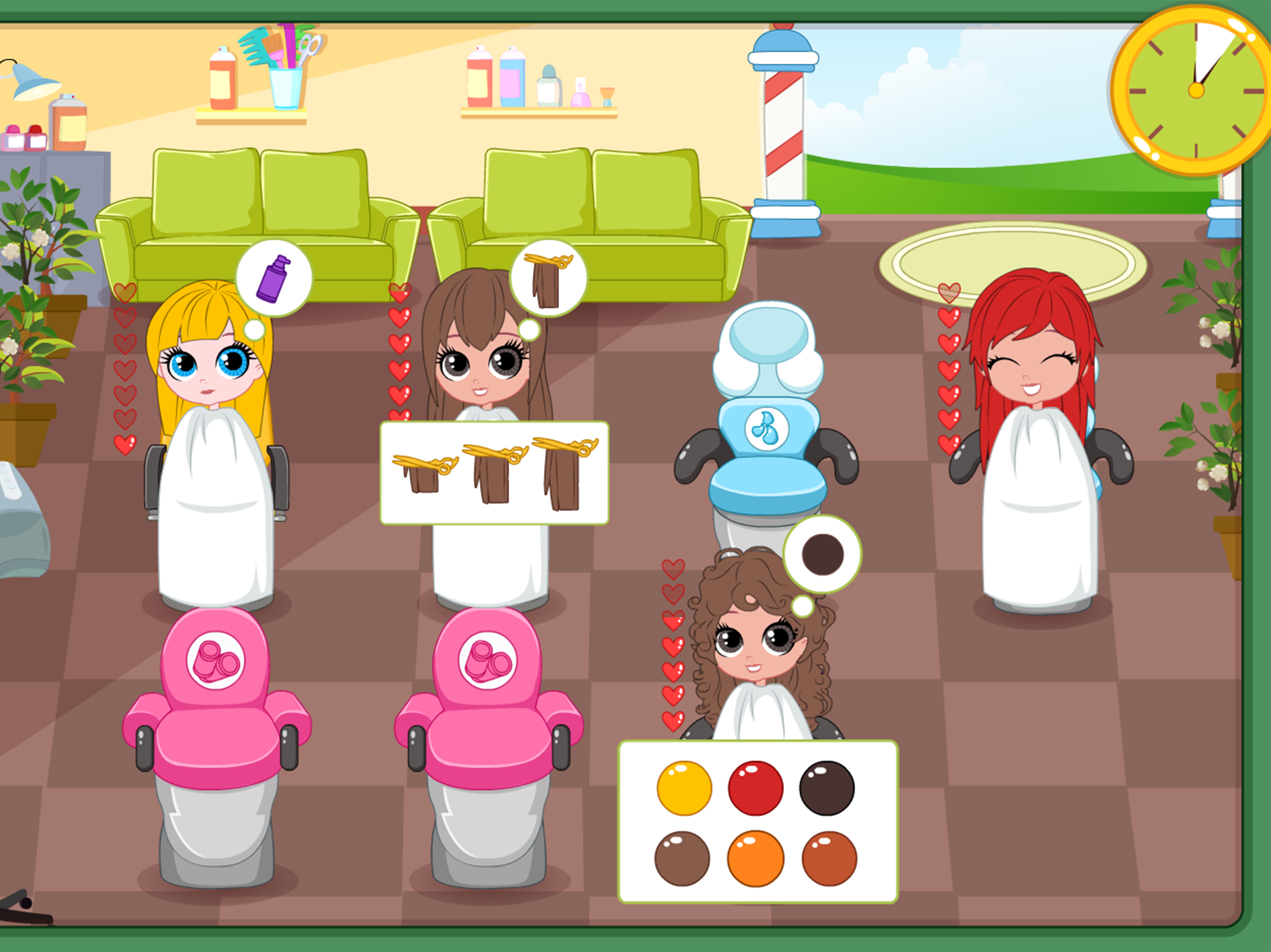 Beauty hair salon management