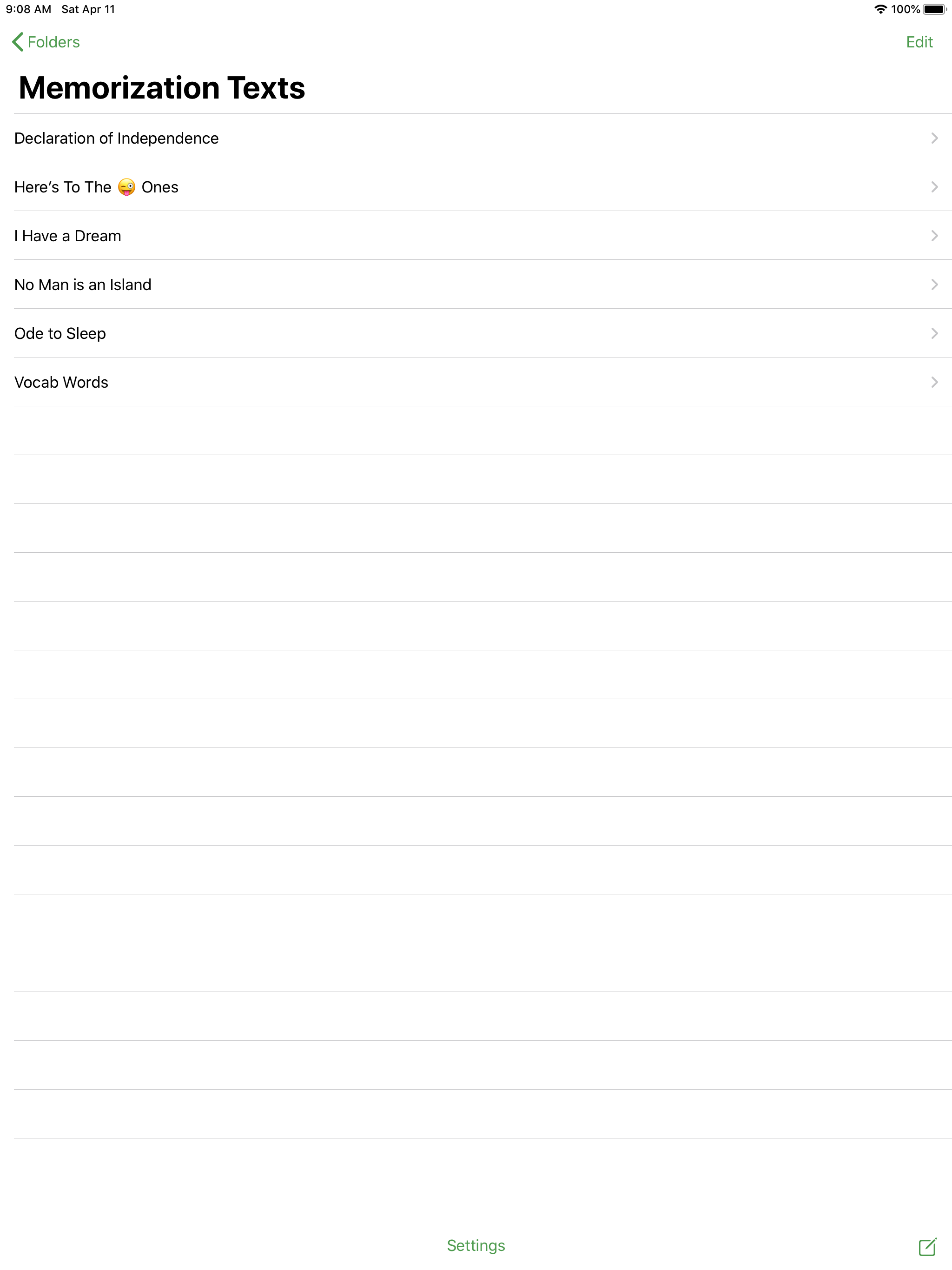 MemoryPie screenshot 7