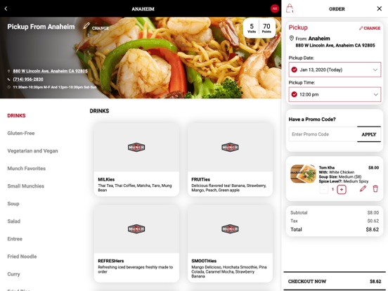 Screenshot #6 pour Munch Thai Food & Sweet Tea