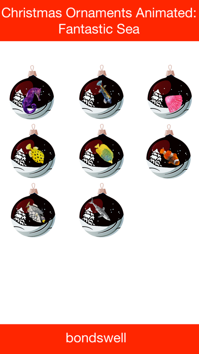 Screenshot #2 pour Christmas Animated - Fish