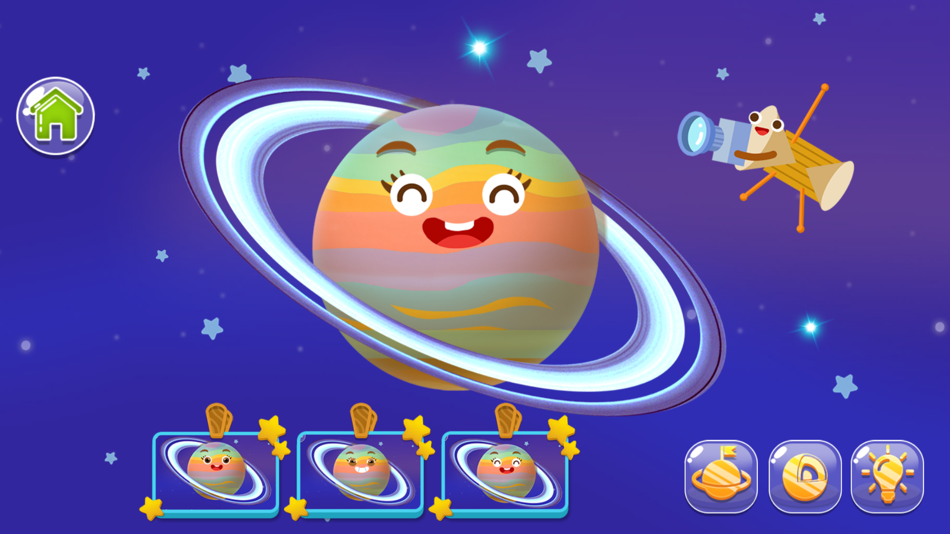 #6. Kids Explore Planets & Space (iOS) Podle: Magic Science House