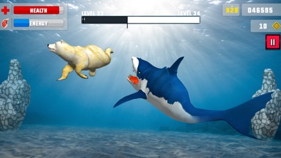 Shark Attack : Fun Fish Games Screenshot