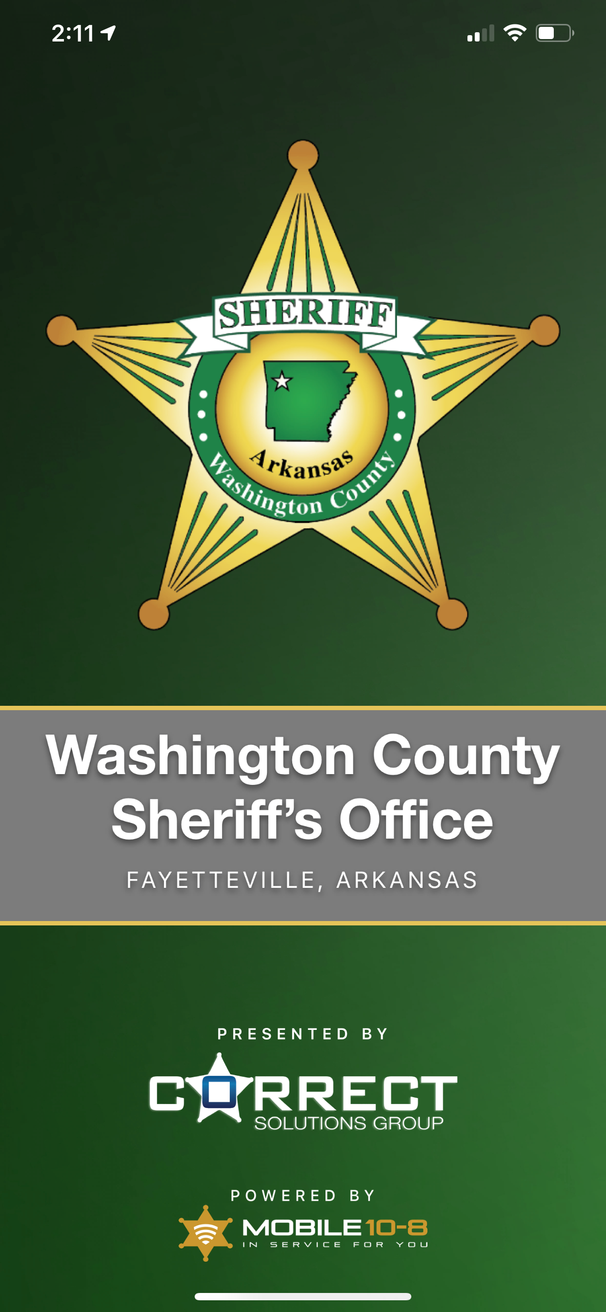 Washington County Sheriff (AR)