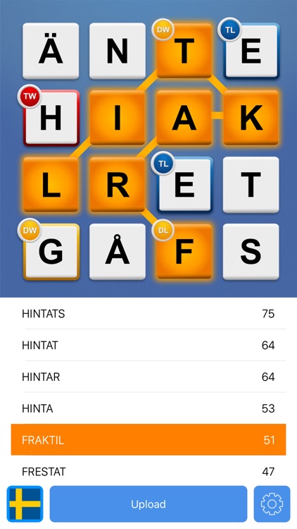 Solver for Boggle Cheat Snap