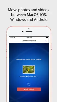 Wireless Transfer iphone bilder 2