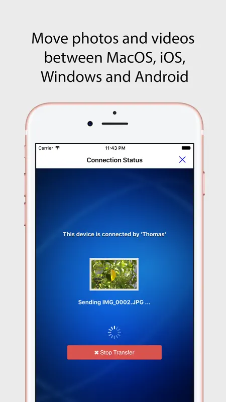 Wireless Transfer screenshot 3 of 3