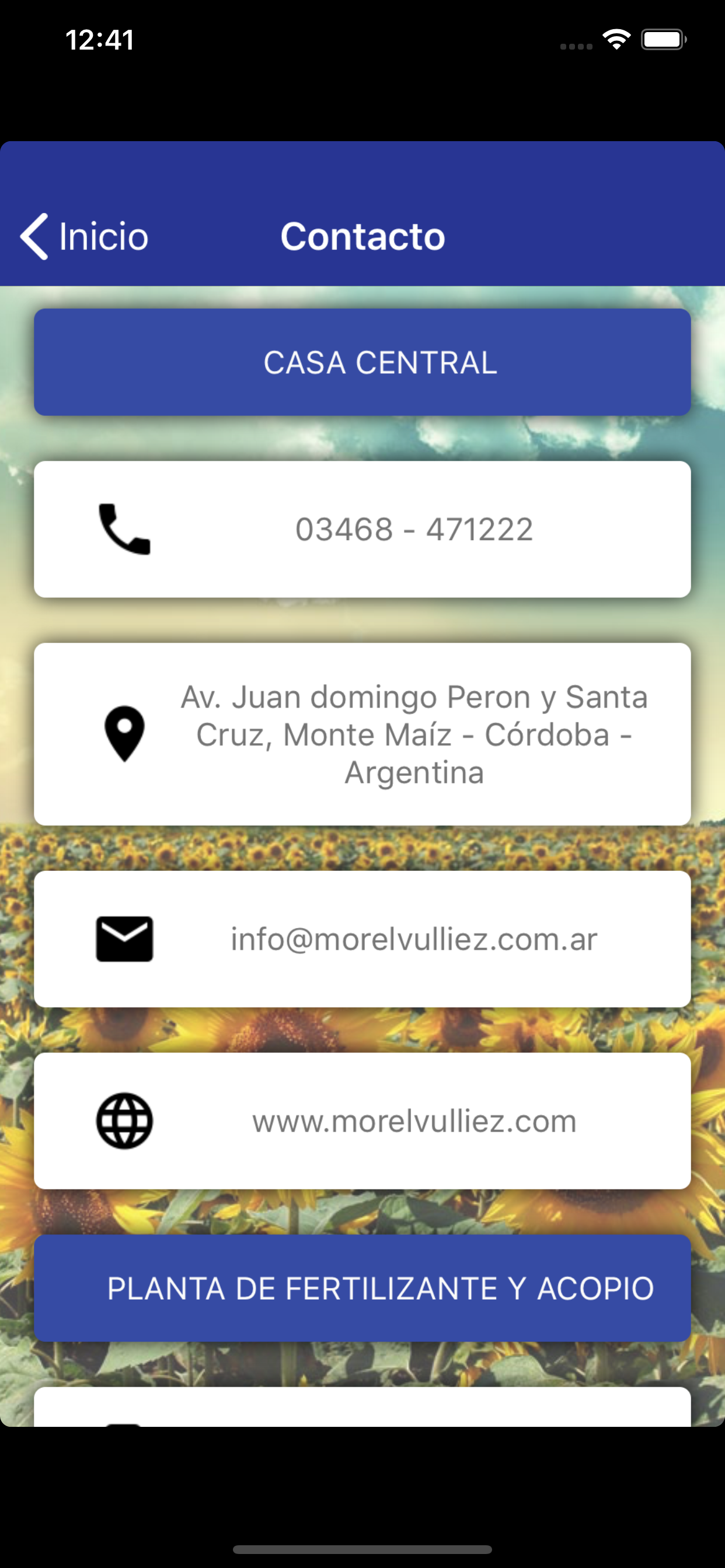 Morel Vulliez S.A. screenshot 5