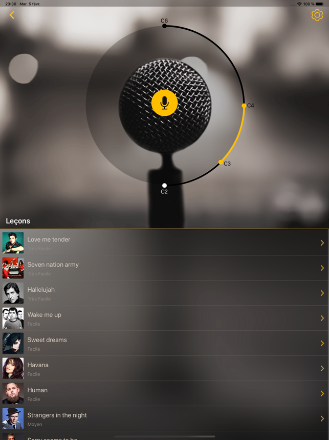‎Vocaberry Vocal lessons Capture d'écran