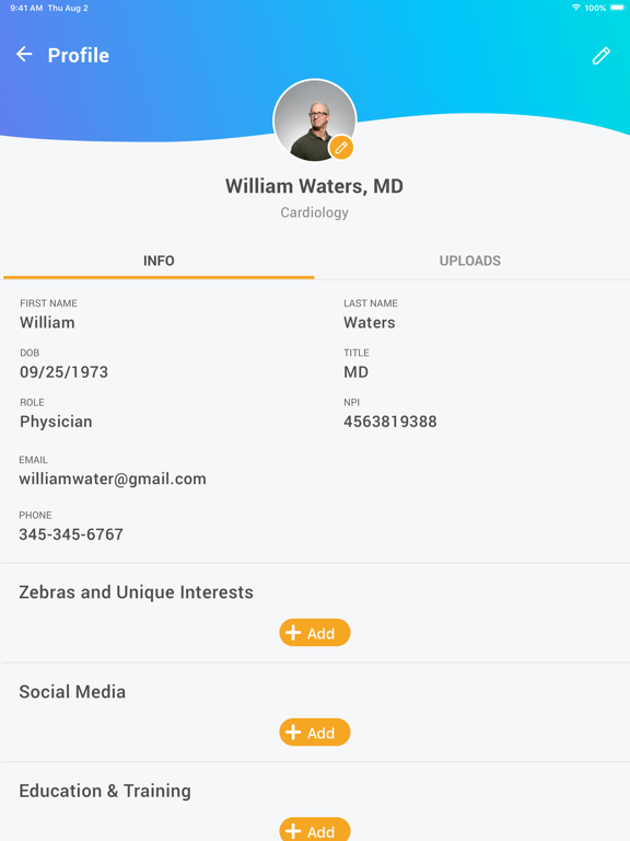 Loop - Clinical Softworks iPad screenshot 3 - Medical app