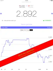getrate - döviz kurları ipad resimleri 2