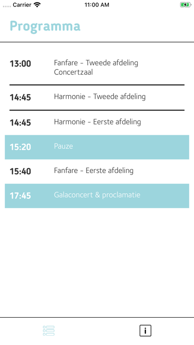 Screenshot #2 pour Finale wedstrijd voor orkesten