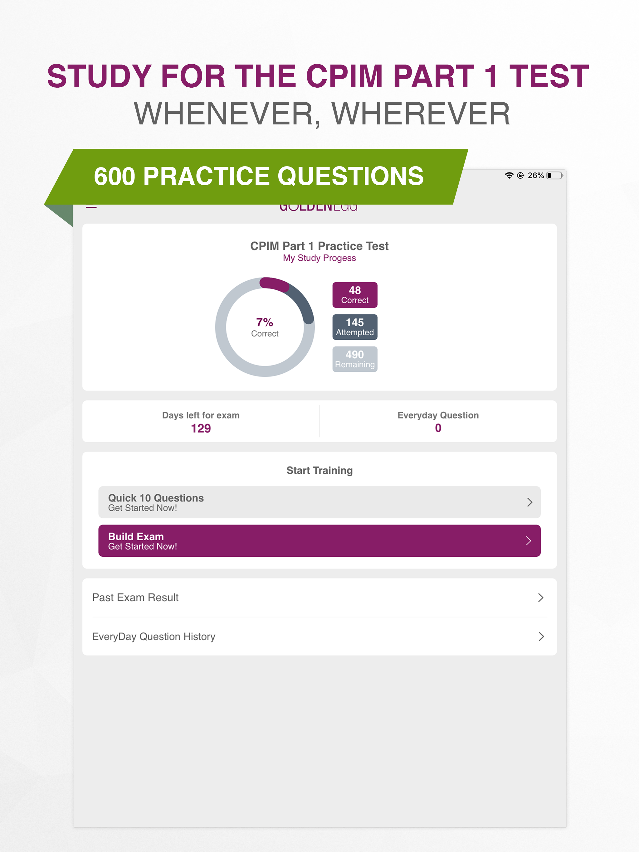 CPIM Part 1 Practice Test Prep screenshot 6