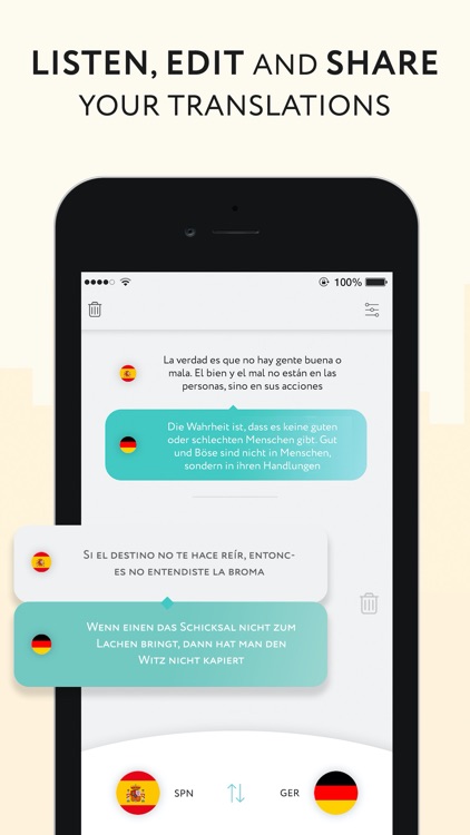 Speak & Listen Translator app screenshot-3