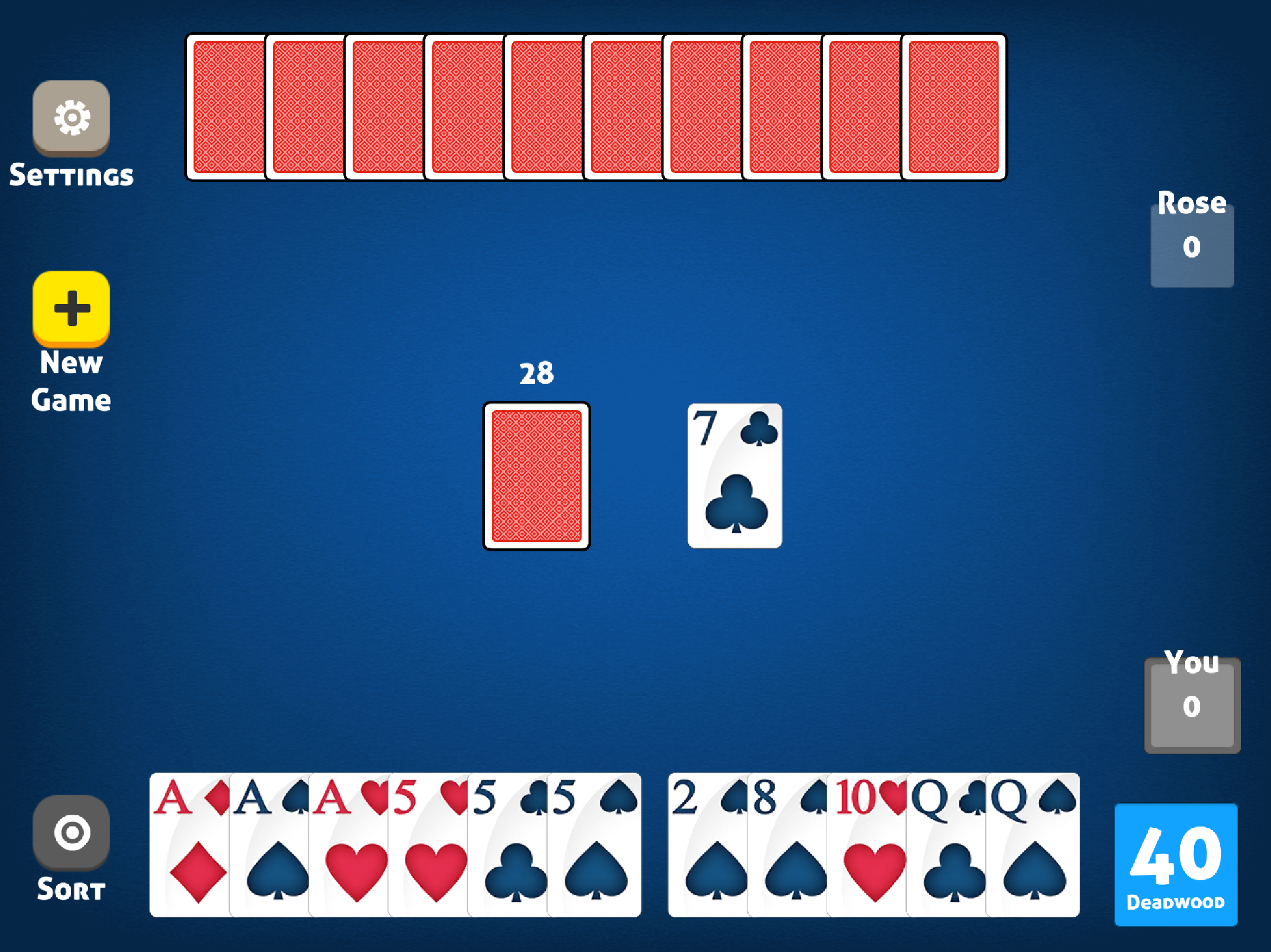 Gin Rummy . Plus screenshot 7