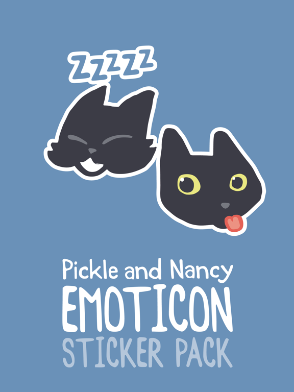 Screenshot #4 pour Pickle and Nancy Emoticons