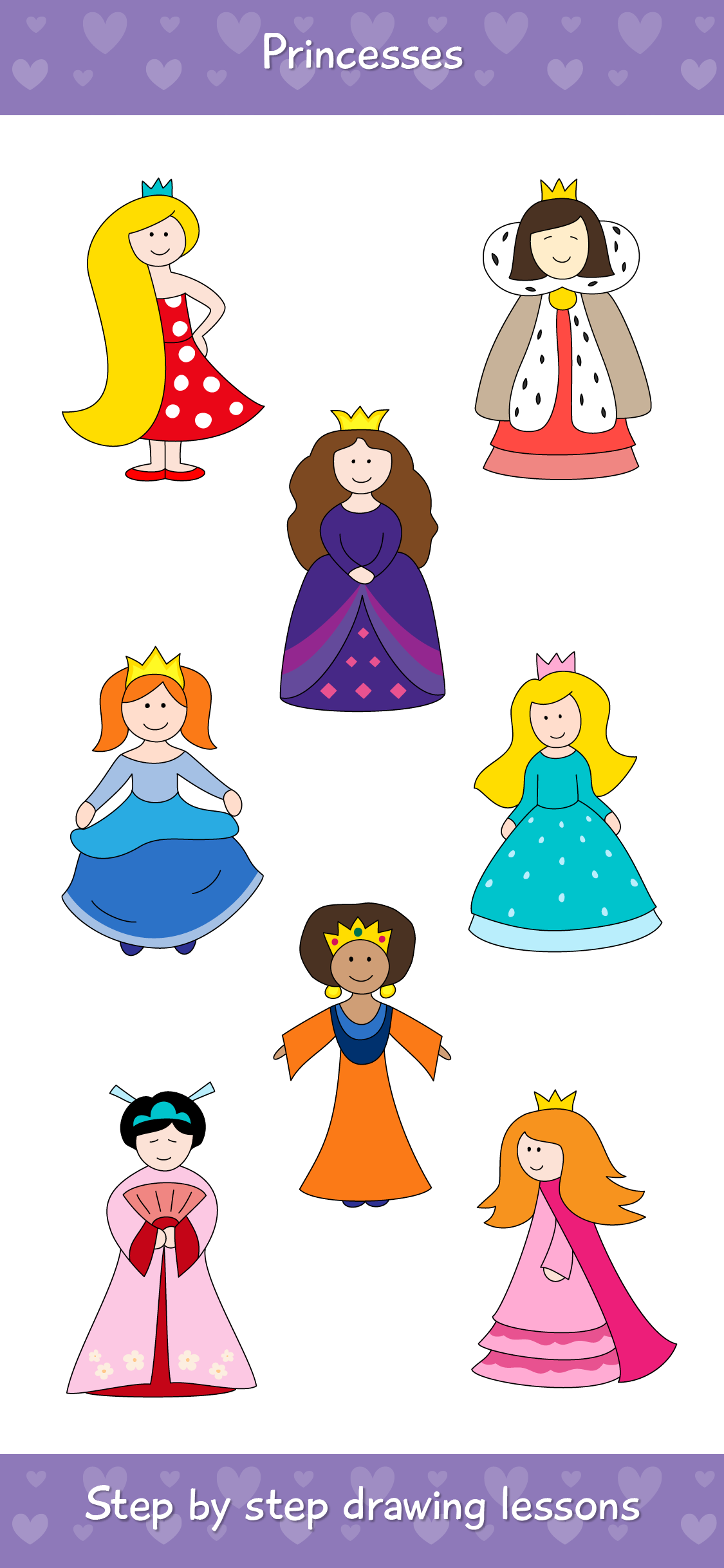 How to Draw Princesses screenshot 3