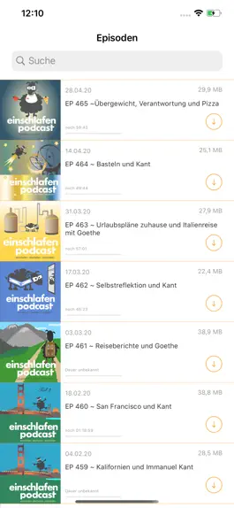 Game screenshot Einschlafen Podcast mod apk