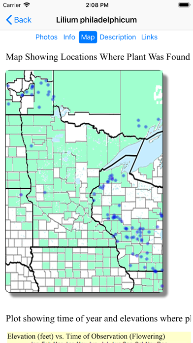Minnesota Wildflowers Screenshot