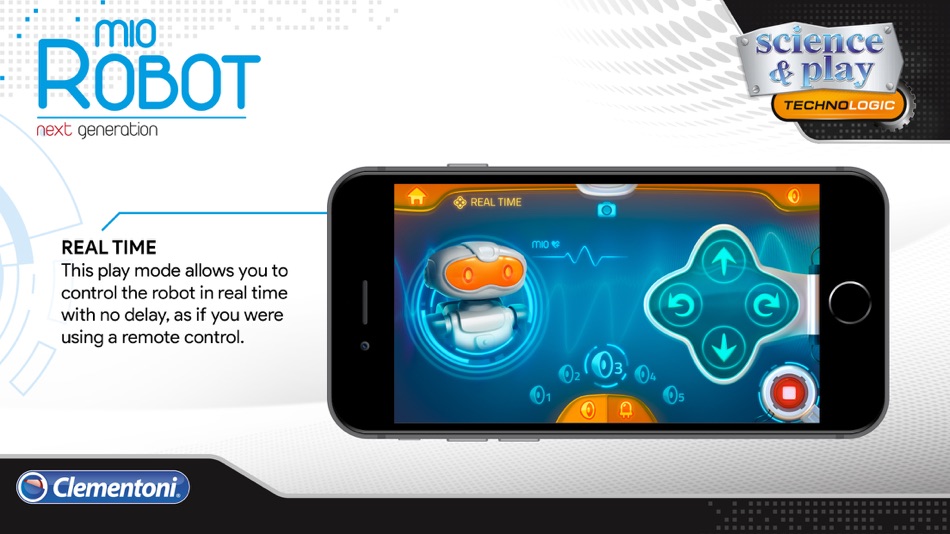 #3. Mio, The Robot (iOS) Podle: Clementoni S.p.A.