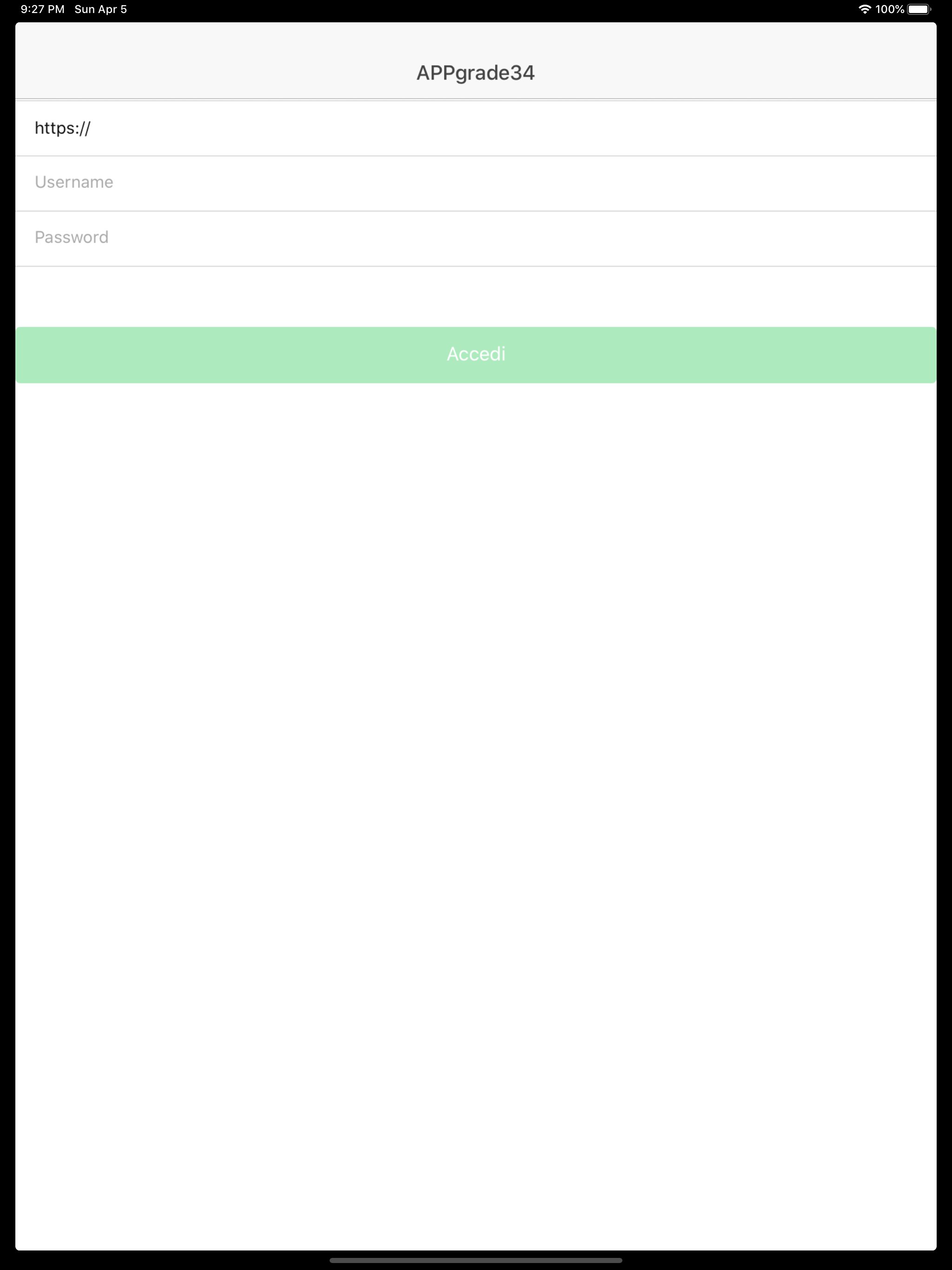 APPgrade34 Backend