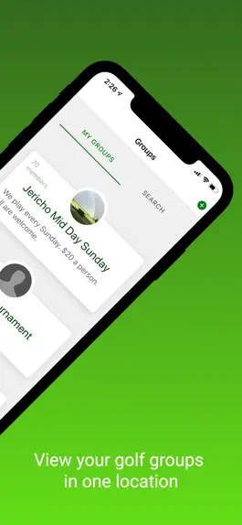 Game screenshot Social Tee Time apk