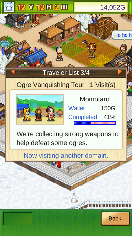 #4. Oh! Edo Towns (iOS) De: Kairosoft Co.,Ltd