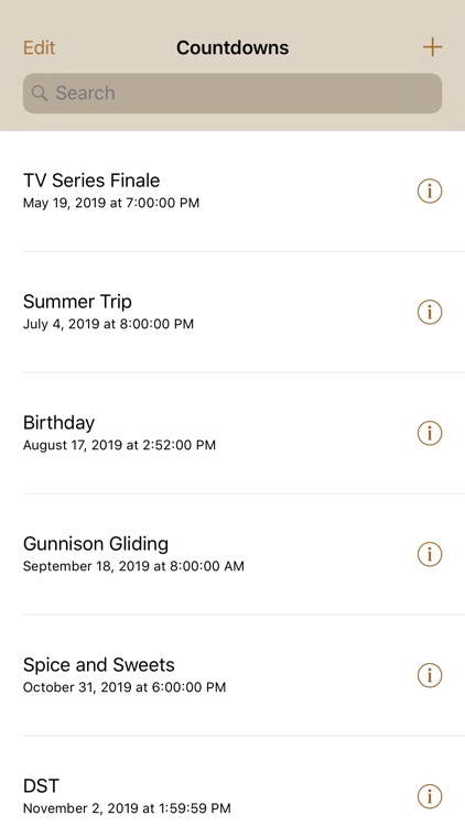 Countdowns