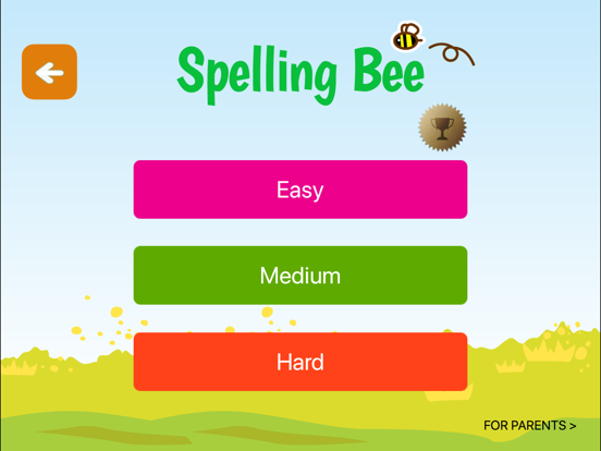 A+ Spelling Bee English Words iPad screenshot 2 - Education app