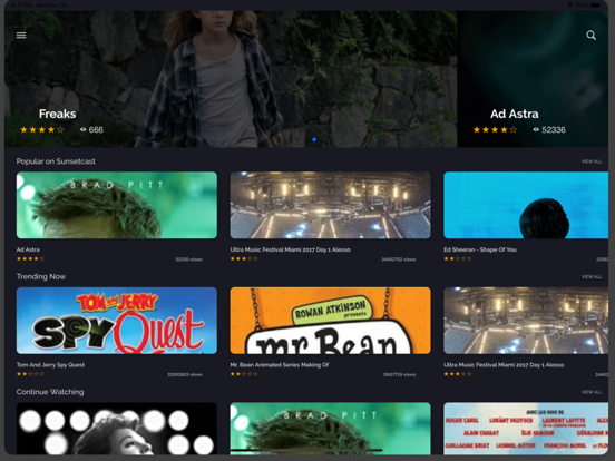 Screenshot #6 pour SunsetCast Media System